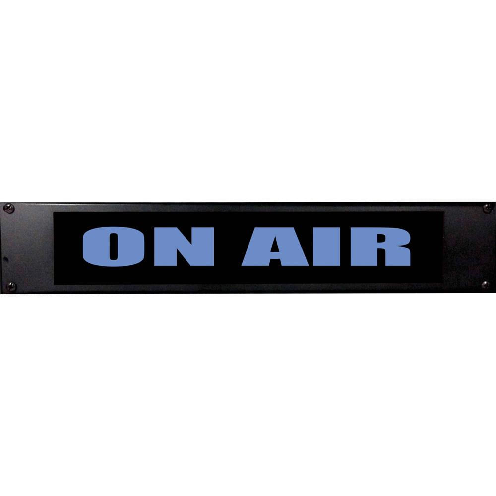Letrero ON AIR American Recorder con LEDs (2 RU, Inglés, Azul) 1351164-REG Letrero ON AIR American Recorder con LEDs (2 RU, Inglés, Azul) 1351164-REG