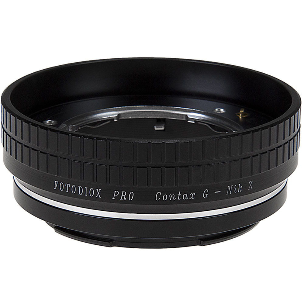 Adaptador de Lente FotodioX Contax G a Cámara Nikon Z - Mantiene Enfoque a Infinito - Montura de Lat 1486060-REG Adaptador de Lente FotodioX Contax G a Cámara Nikon Z - Mantiene Enfoque a Infinito - Montura de Lat 1486060-REG