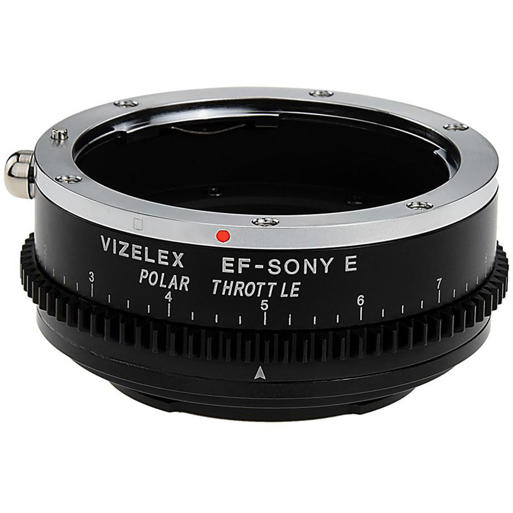 Adaptador FotodioX Vizelex Polar Throttle para Lentes Canon EF/EF-S a Cámaras Sony E con Filtro Pola 1360156-REG Adaptador FotodioX Vizelex Polar Throttle para Lentes Canon EF/EF-S a Cámaras Sony E con Filtro Pola 1360156-REG