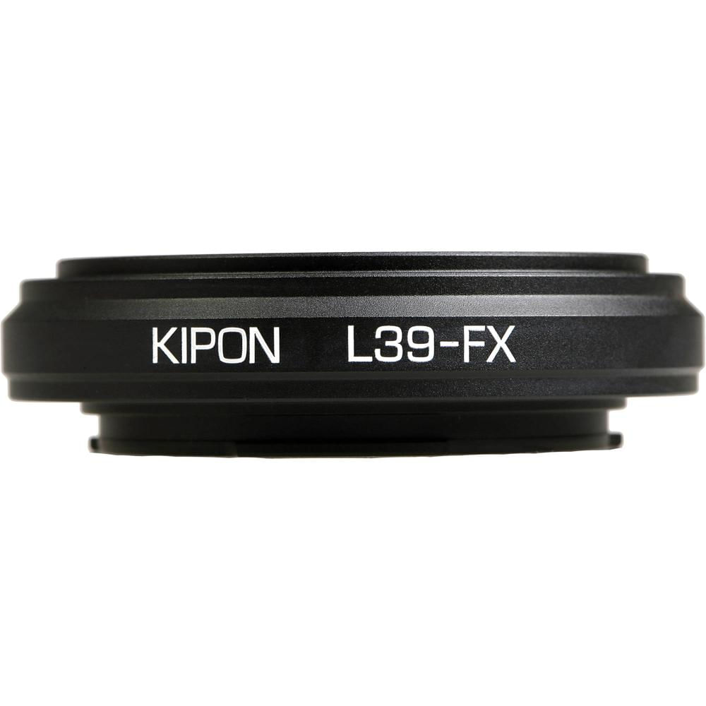 Adaptador KIPON Básico de L39 a Montura FUJIFILM X - Enfoque a Infinito y Construcción Metálica Dura 1455896-REG Adaptador KIPON Básico de L39 a Montura FUJIFILM X - Enfoque a Infinito y Construcción Metálica Dura 1455896-REG