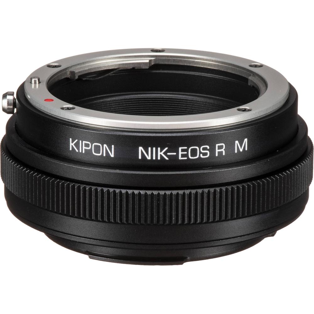 Adaptador Macro KIPON de Montura Nikon F a Cámara Canon RF con Helicoide, Construcción Totalmente Me 1455334-REG Adaptador Macro KIPON de Montura Nikon F a Cámara Canon RF con Helicoide, Construcción Totalmente Me 1455334-REG