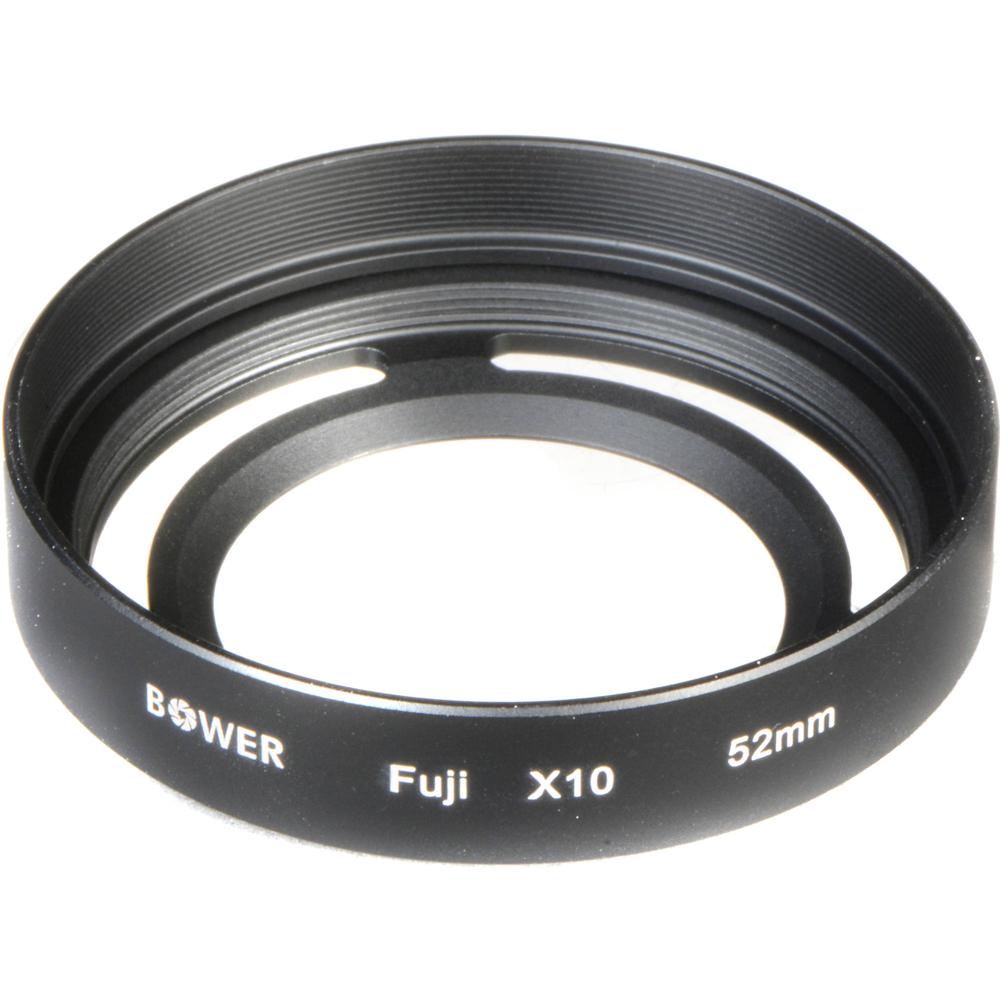Adaptador de Tubo Bower de 52mm para Cámara Digital Fujifilm X10 - Montaje Frontal, Protección de Le 879332-REG Adaptador de Tubo Bower de 52mm para Cámara Digital Fujifilm X10 - Montaje Frontal, Protección de Le 879332-REG