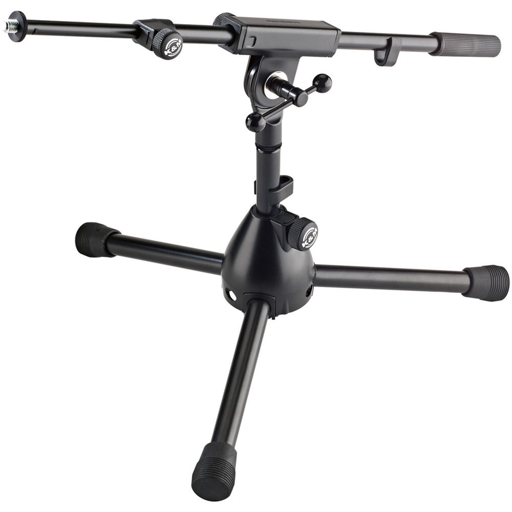 Soporte de Micrófono K&M 25950 de Bajo Nivel para Batería y Amplificador de Guitarra, Altura Fija de 505123-REG Soporte de Micrófono K&M 25950 de Bajo Nivel para Batería y Amplificador de Guitarra, Altura Fija de 505123-REG