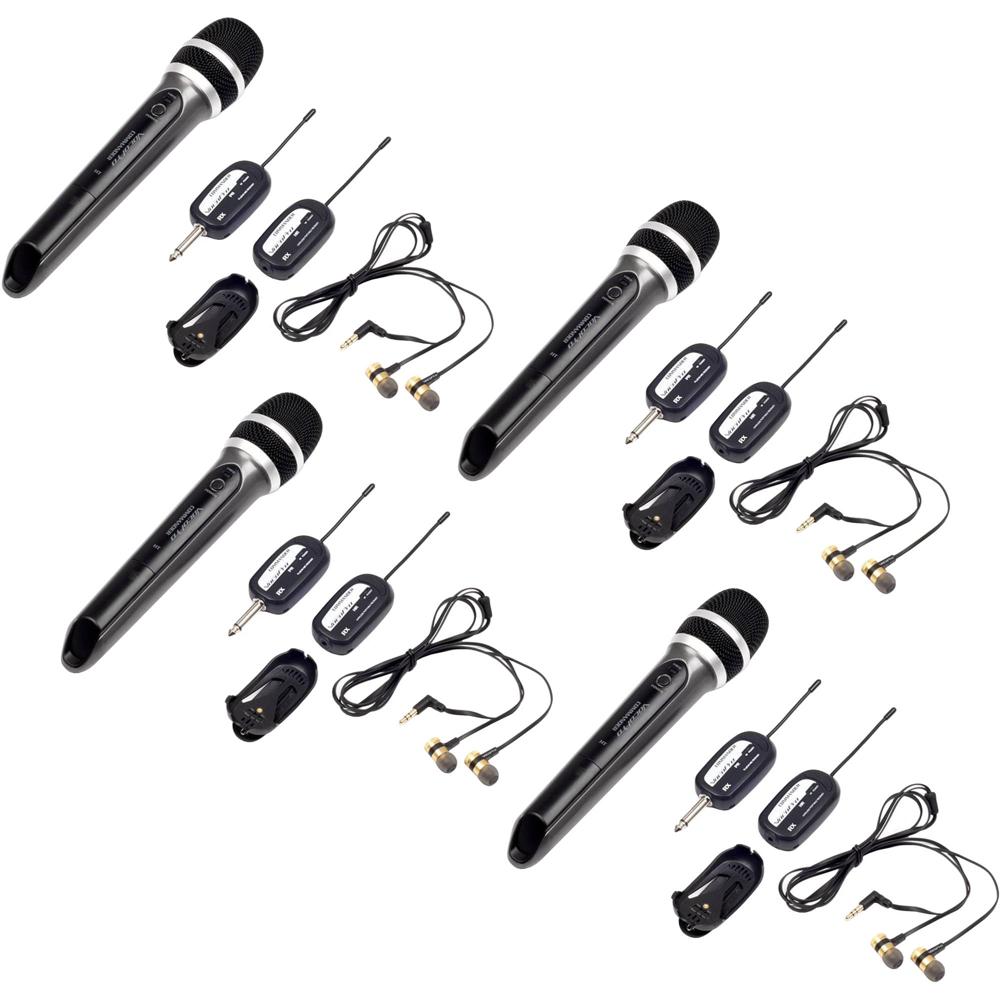 VocoPro SingAndHear-Quad Sistema Inalámbrico Todo en Uno con Micrófonos y Receptores In-Ear 1489924-REG VocoPro SingAndHear-Quad Sistema Inalámbrico Todo en Uno con Micrófonos y Receptores In-Ear 1489924-REG