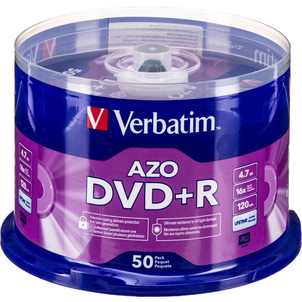 Verbatim DVD+R 4.7GB 16x (Paquete de 50 Discos) 374423-REG Verbatim DVD+R 4.7GB 16x (Paquete de 50 Discos) 374423-REG