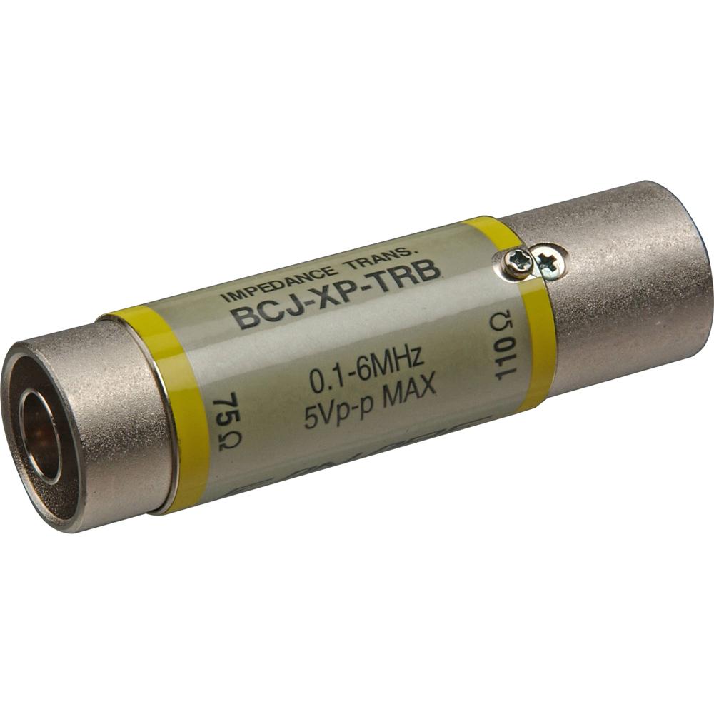 Transformador de Impedancia Digital Canare BCJ-XP-TRC 75 Ohm a 110 Ohm XLR/M a BNC/F 367655-REG Transformador de Impedancia Digital Canare BCJ-XP-TRC 75 Ohm a 110 Ohm XLR/M a BNC/F 367655-REG