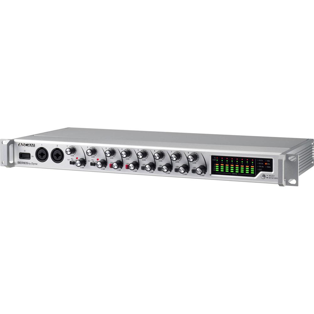 TASCAM SERIES 8p Dyna - Previo de Micrófono de 8 Canales con Compresor Analógico Integrado y E/S Dig 1501417-REG TASCAM SERIES 8p Dyna - Previo de Micrófono de 8 Canales con Compresor Analógico Integrado y E/S Dig 1501417-REG