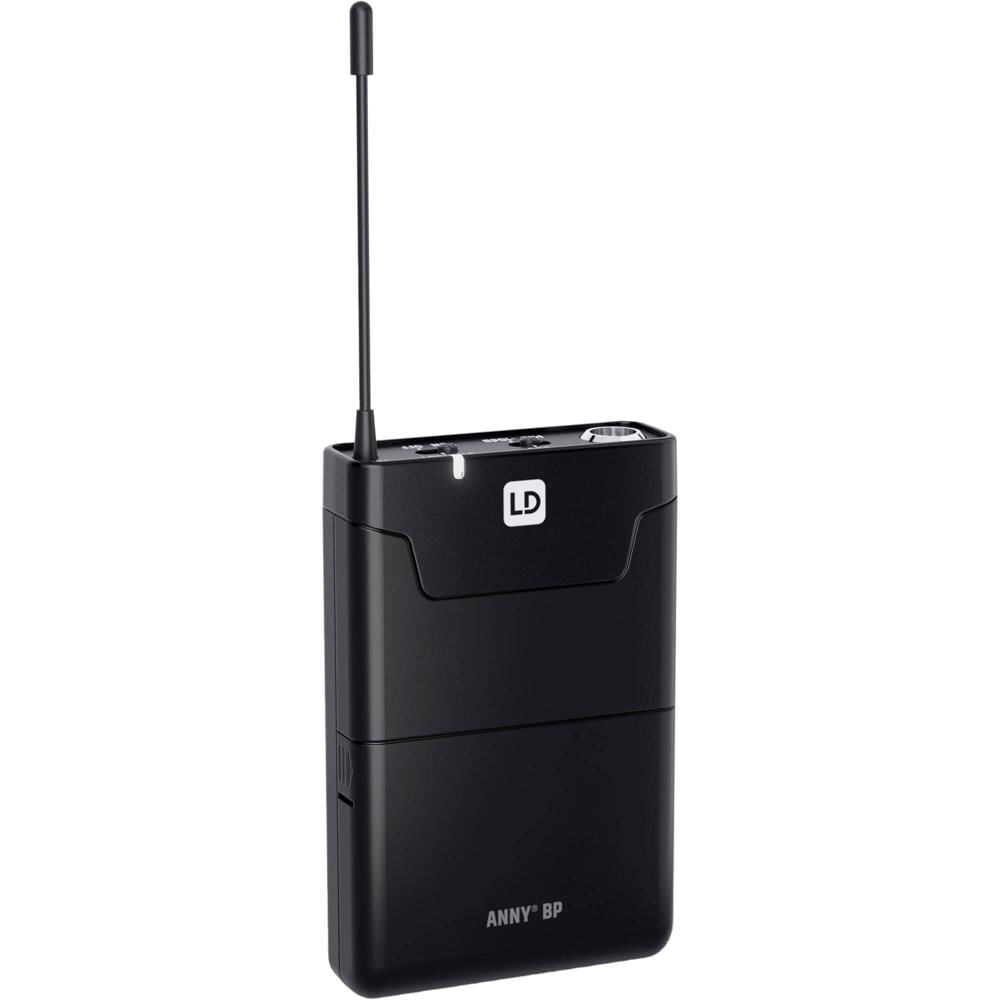 Transmisor Inalámbrico Bodypack LD Systems ANNY BP para Sistema PA ANNY (B47: 470 a 490 MHz) - Compa 1827892-REG Transmisor Inalámbrico Bodypack LD Systems ANNY BP para Sistema PA ANNY (B47: 470 a 490 MHz) - Compa 1827892-REG