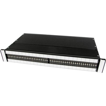 Switchcraft EZ Norm Patchbay Programable, 2 RU, I/O 3-Pin, Tierras Programables 934046-REG
