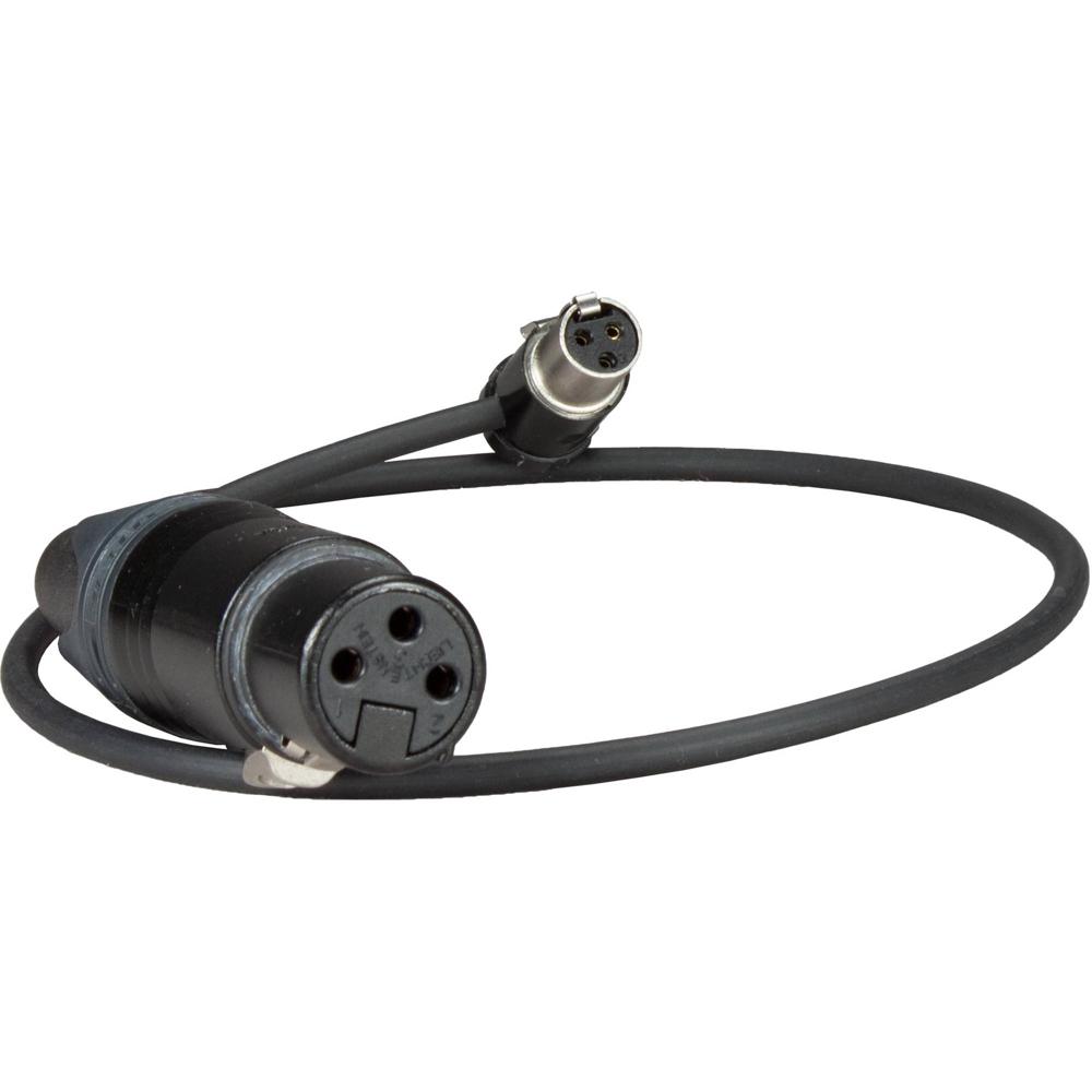 Cable Adaptador Ambient Recording XLR Femenino 3-Pin a TA3F Corto en Ángulo Derecho (Salida Derecha, 1330319-REG Cable Adaptador Ambient Recording XLR Femenino 3-Pin a TA3F Corto en Ángulo Derecho (Salida Derecha, 1330319-REG