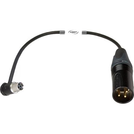 Cable Adaptador de Grabación Ambiental para VSlot, TA5F90L (Salida Lateral) a XLR Masculino Estéreo 1493580-REG