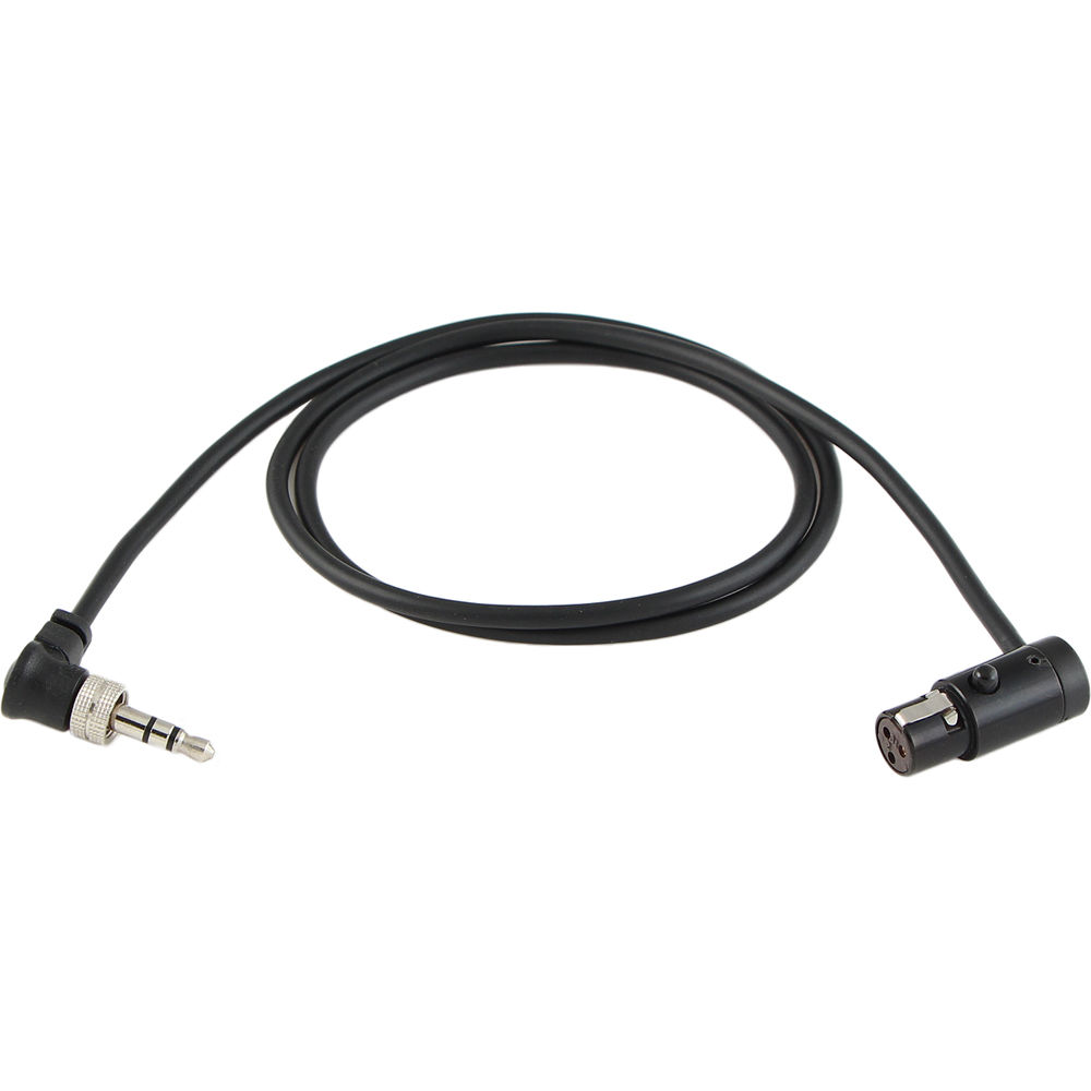 Cable Techniques Ángulo Recto, Bloqueo 3.5mm TRS a TA3F No Balanceado, Bajo Perfil (18 Cable Techniques Ángulo Recto, Bloqueo 3.5mm TRS a TA3F No Balanceado, Bajo Perfil (18