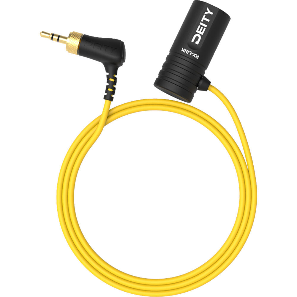Cable Deity Microphones RX-Link Locking Ángulo Derecho 3.5mm TRS Macho a XLR Macho en Ángulo Derecho 1785750-REG Cable Deity Microphones RX-Link Locking Ángulo Derecho 3.5mm TRS Macho a XLR Macho en Ángulo Derecho 1785750-REG