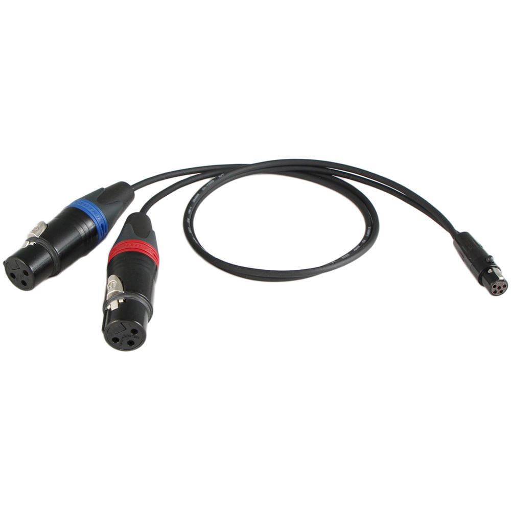Cable Techniques XLR-3F y Cable para Entradas TA5 de Sound Devices Scorpio (24 Cable Techniques XLR-3F y Cable para Entradas TA5 de Sound Devices Scorpio (24