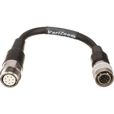 Convertidor de Cable de Lente VariZoom VZ-C8F12 de 8 Pines a 12 Pines - Control de Lente Fuji con Zo 213887-REG