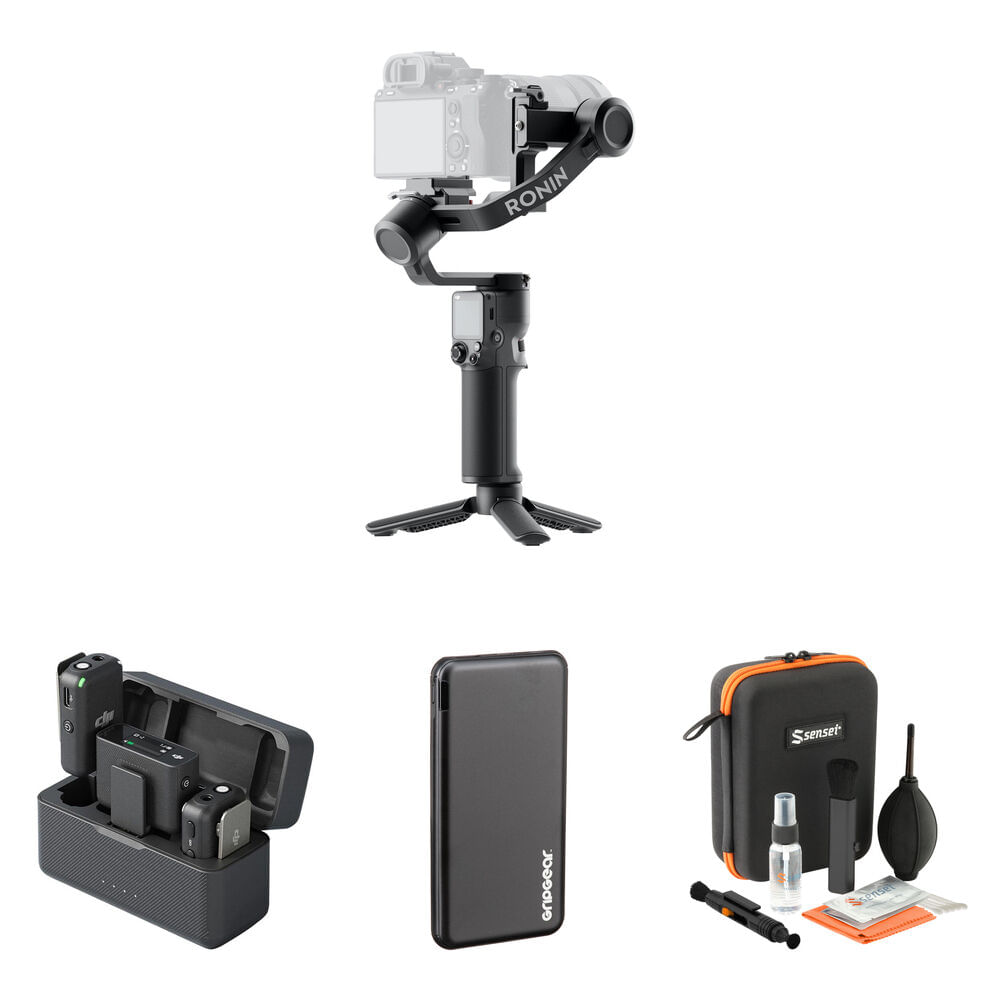 DJI RS 3 Mini Gimbal Stabilizer y Kit de Accesorios con Sistema/Grabador Inalámbrico para 2 Personas 1818441-REG DJI RS 3 Mini Gimbal Stabilizer y Kit de Accesorios con Sistema/Grabador Inalámbrico para 2 Personas 1818441-REG