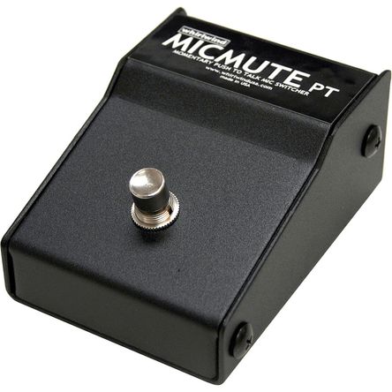 Whirlwind Micmute PT Push-to-Talk Switch (Pedal) 725926-REG