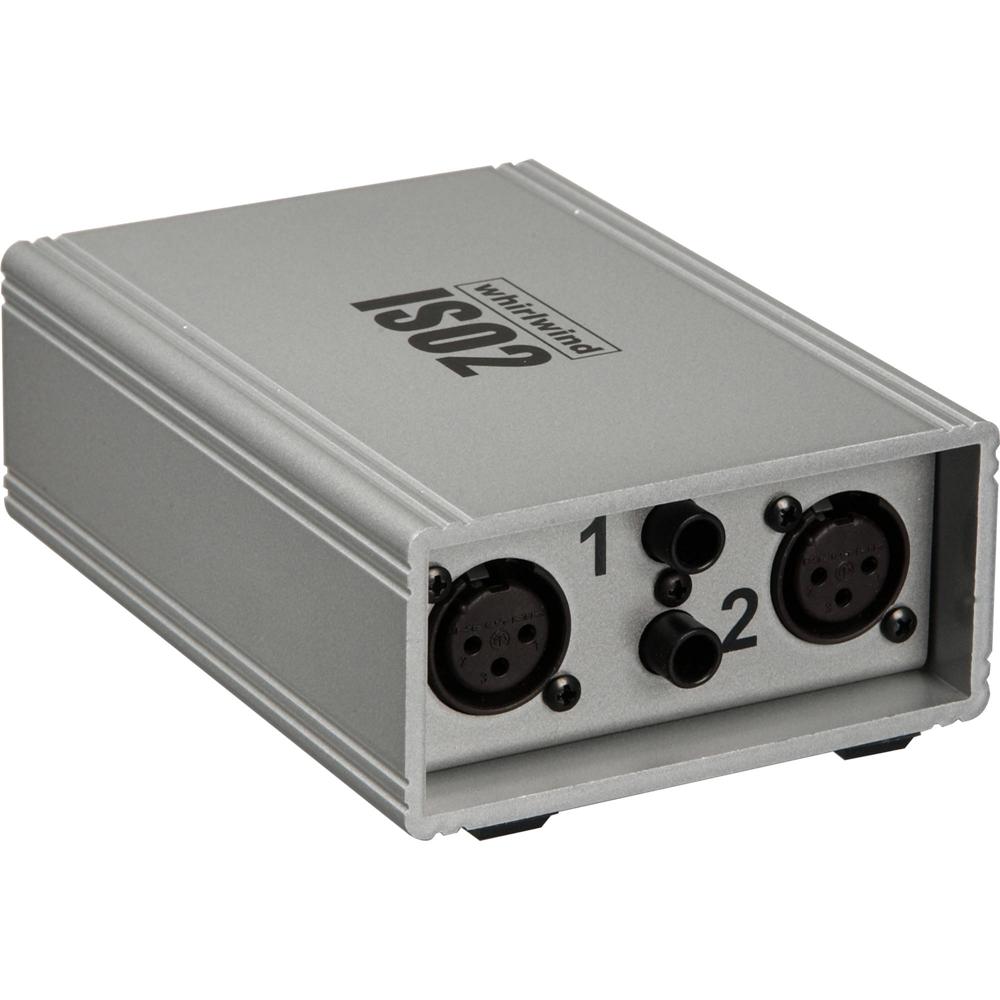 Whirlwind ISO-2 - Aislador de Línea Dual y Balanceador de Línea 388473-REG Whirlwind ISO-2 - Aislador de Línea Dual y Balanceador de Línea 388473-REG