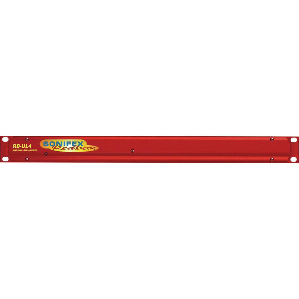 Sonifex RB-UL4 Convertidor Cuádruple Estéreo No Balanceado a Balanceado (1 RU) - 8 x Entradas RCA, 8 1738435-REG Sonifex RB-UL4 Convertidor Cuádruple Estéreo No Balanceado a Balanceado (1 RU) - 8 x Entradas RCA, 8 1738435-REG