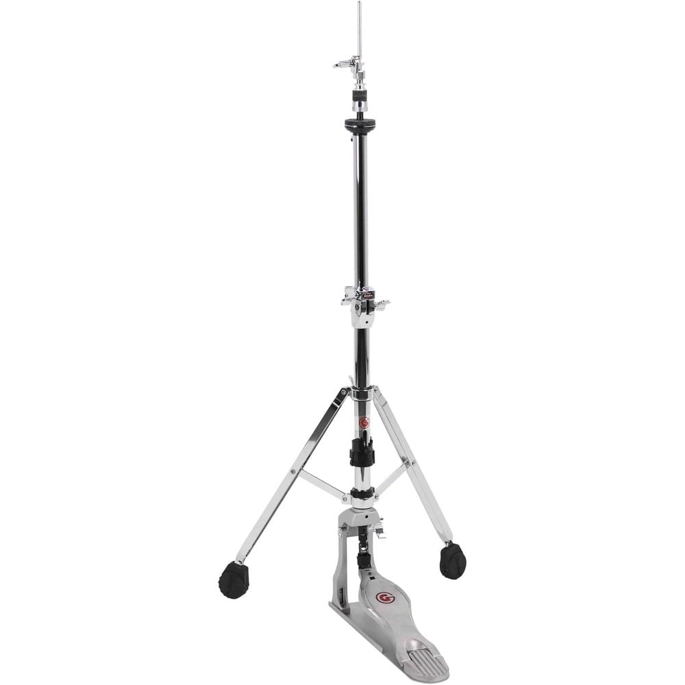Soporte para Hi-Hat Gibraltar 9707-2LDP de Dos Patas - Ideal para Jugadores de Doble Pedal, Diseño G