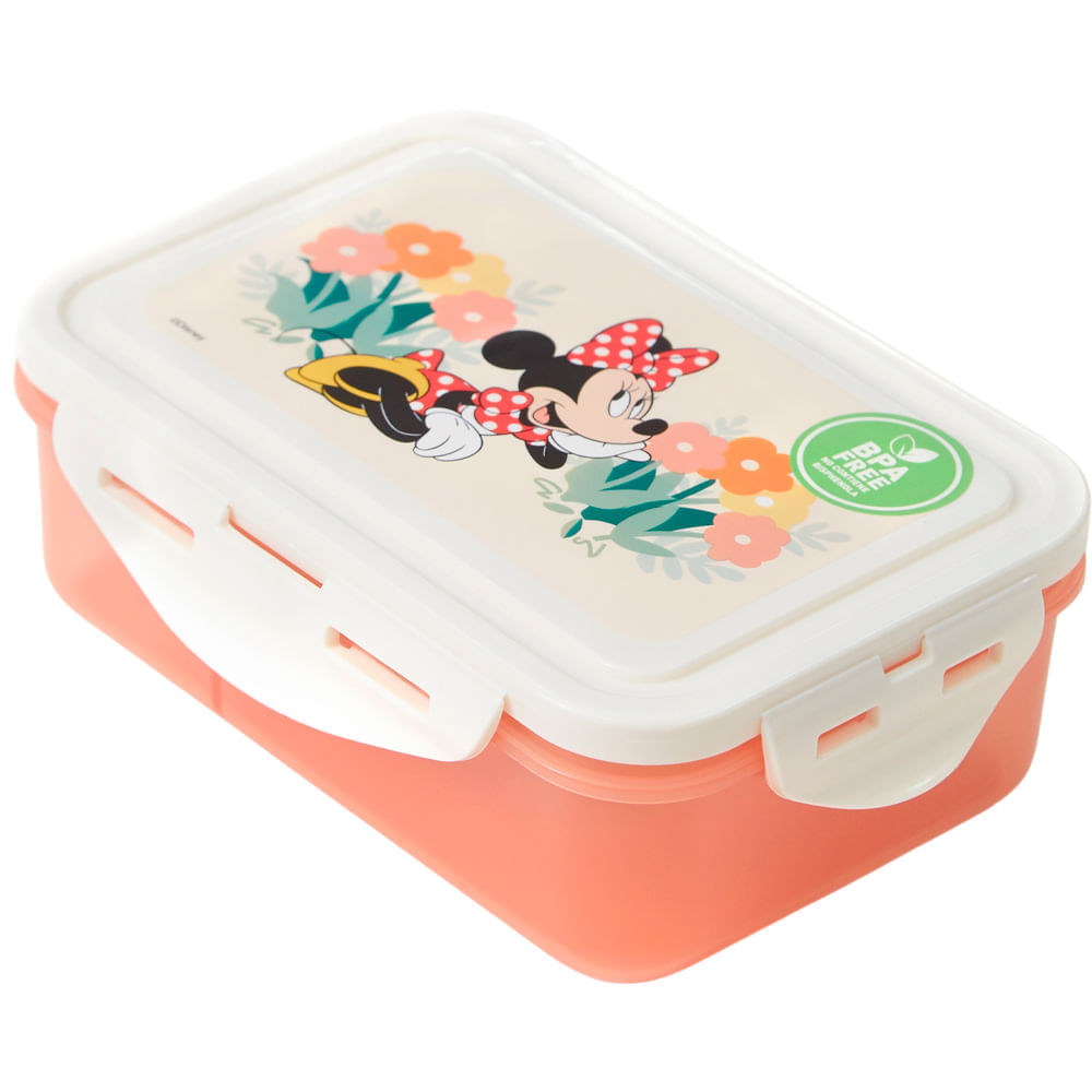 Táper DISNEY Hermético 700ml C/2 Div Minnie