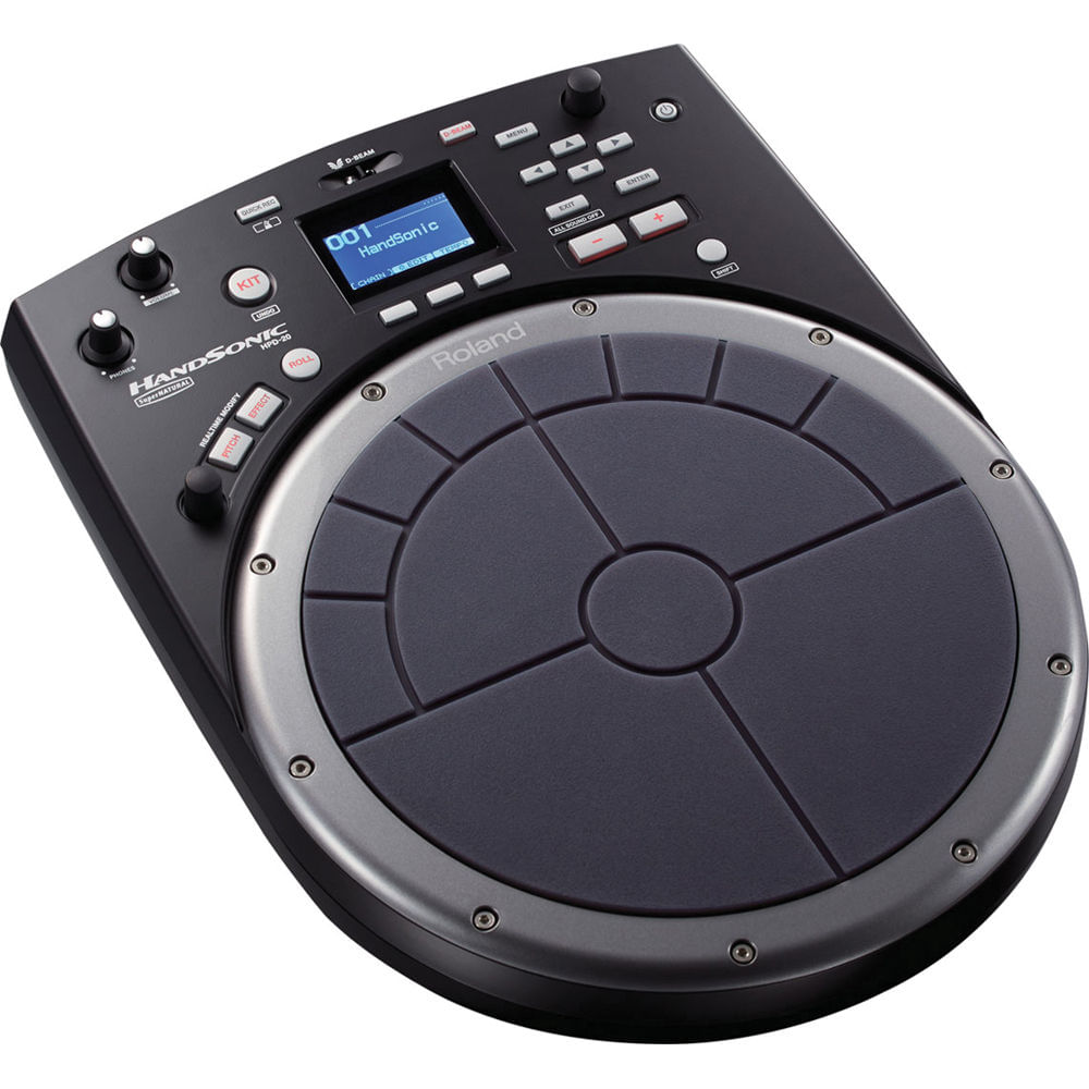 Roland HandSonic HPD-20: Instrumento de Percusión Digital con 10" Pad, 850 Sonidos, Edición de WAVs