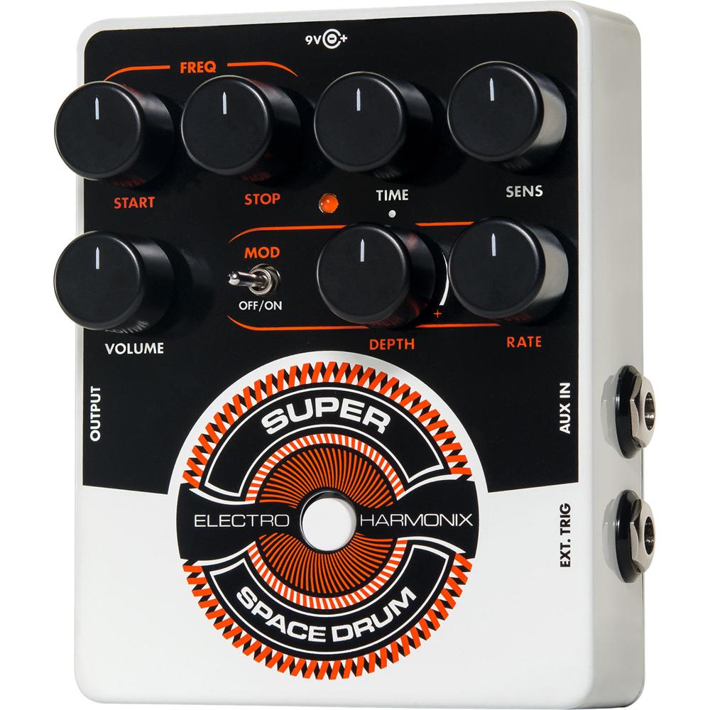 Pedal Sintetizador Analógico Electro-Harmonix Super Space Drum: Sonidos de Batería, Barridos y Filtr