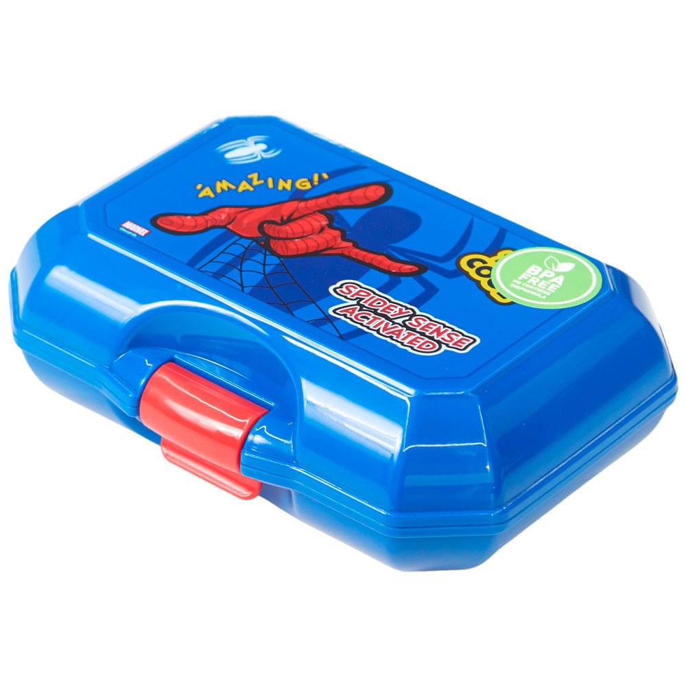 Táper DISNEY Sanguchera 600ml Spiderman