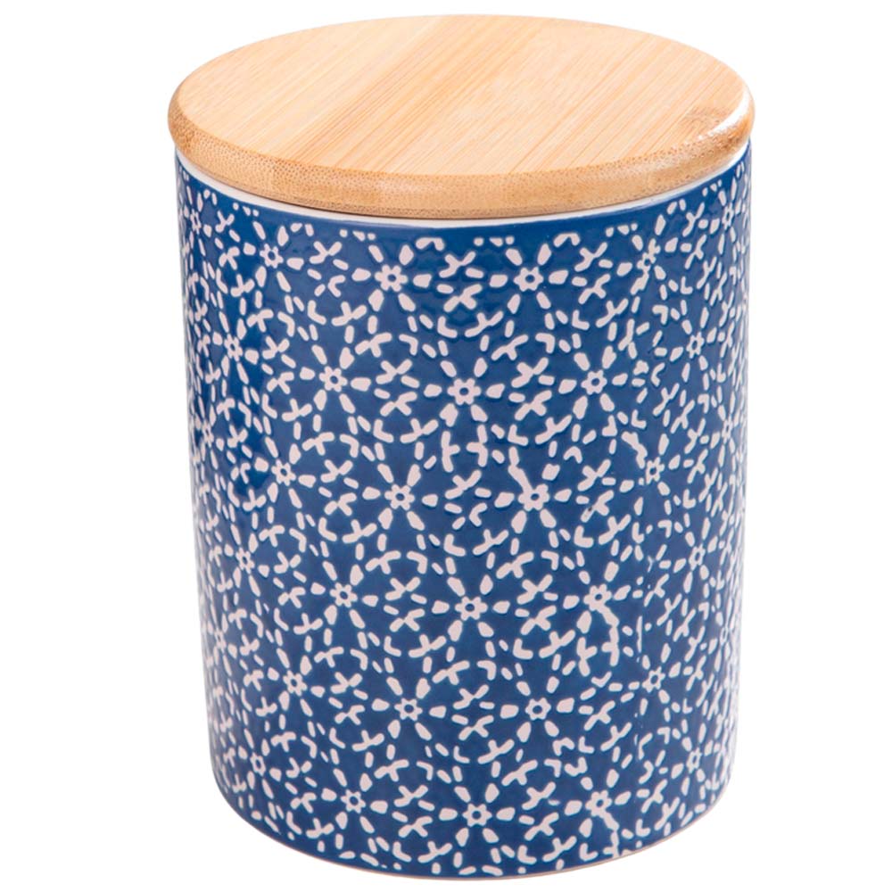 Canister DECO HOME Azul 12cm Santorini