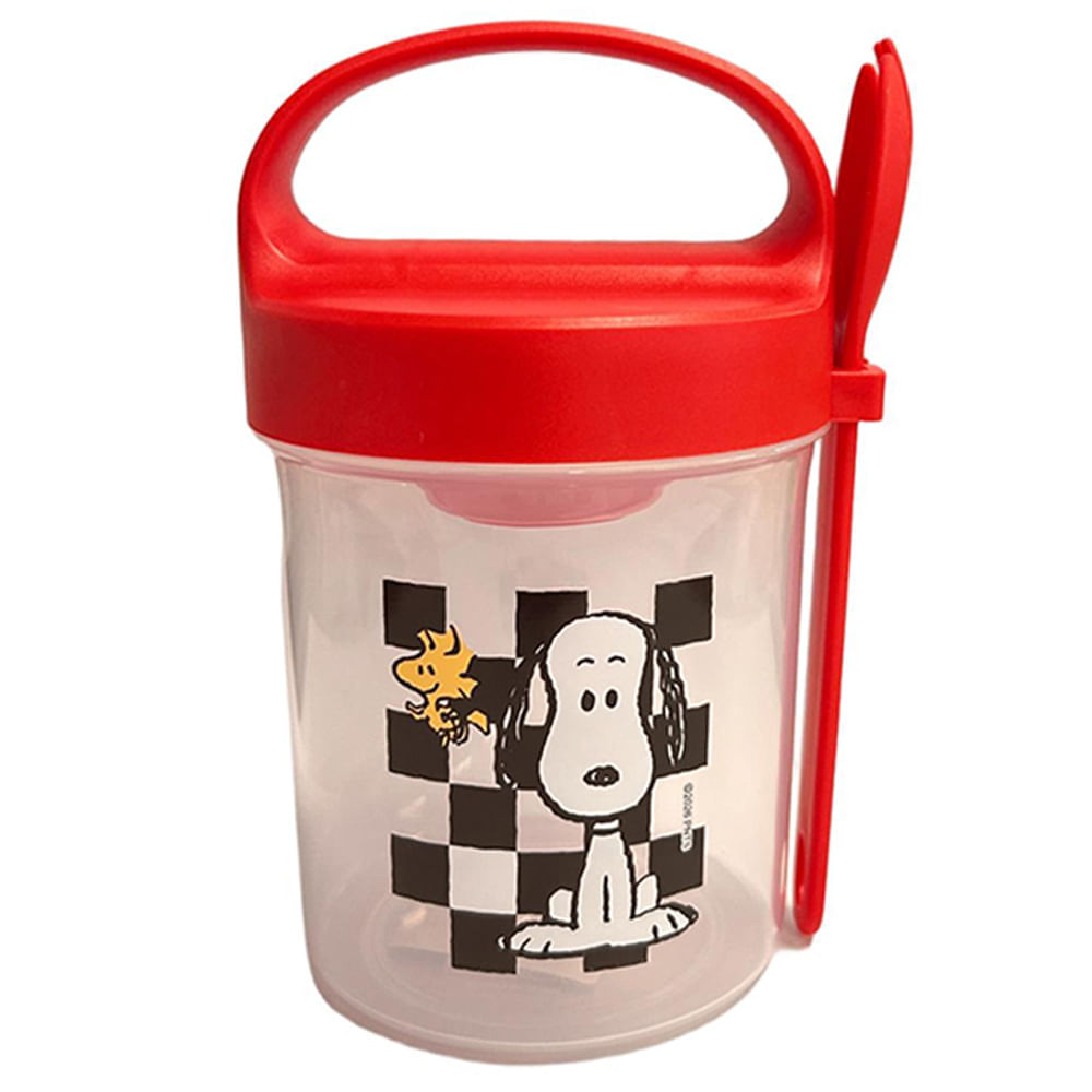 Set STATEMENT Snoopy Contenedor + Cuchara 560ml