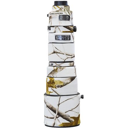 Cubierta LensCoat para Lente Nikon 200-400mm VR/VR II (Realtree AP Snow) - Neopreno Impermeable, Bar 840381-REG
