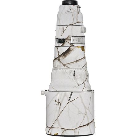Cubierta LensCoat para el Canon 400mm f/2.8 IS II (Realtree AP Snow) - Neopreno Impermeable, Barrera 840621-REG