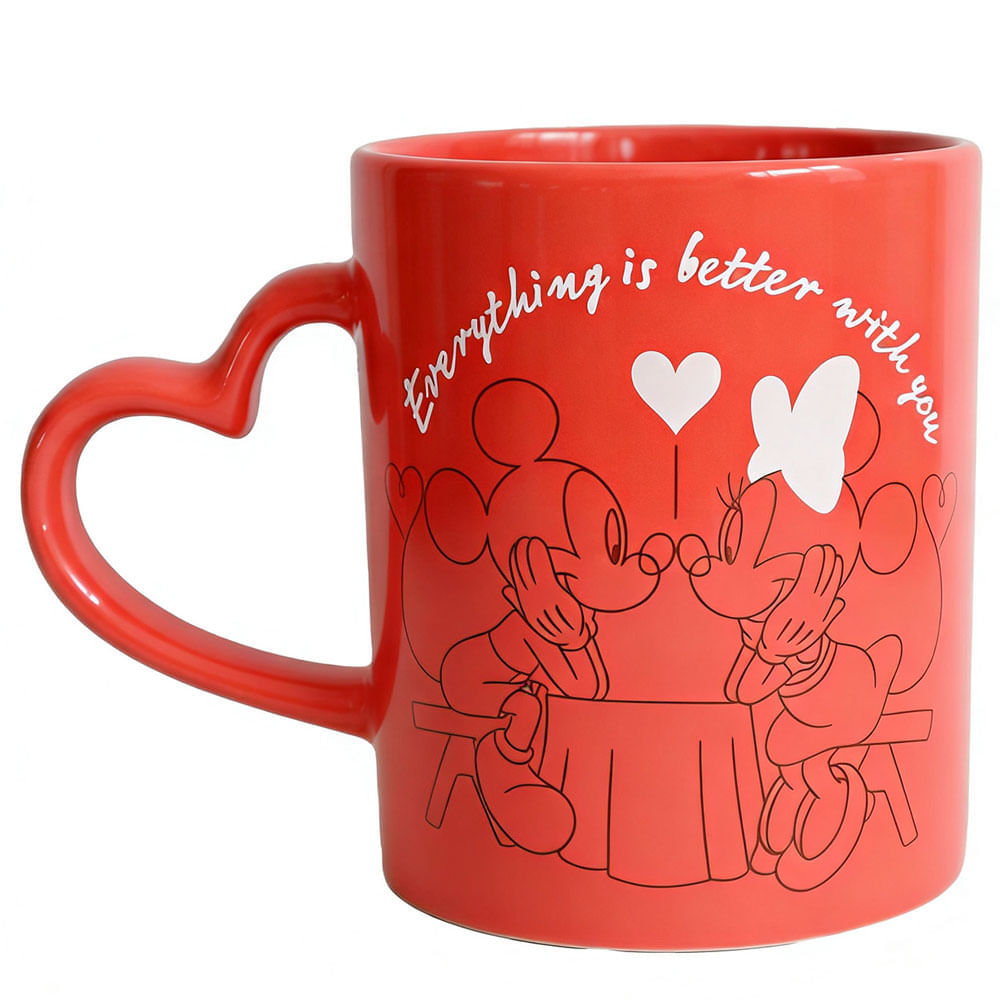 Mug DISNEY Asa Corazon Melon Mickey Minnie 350ml