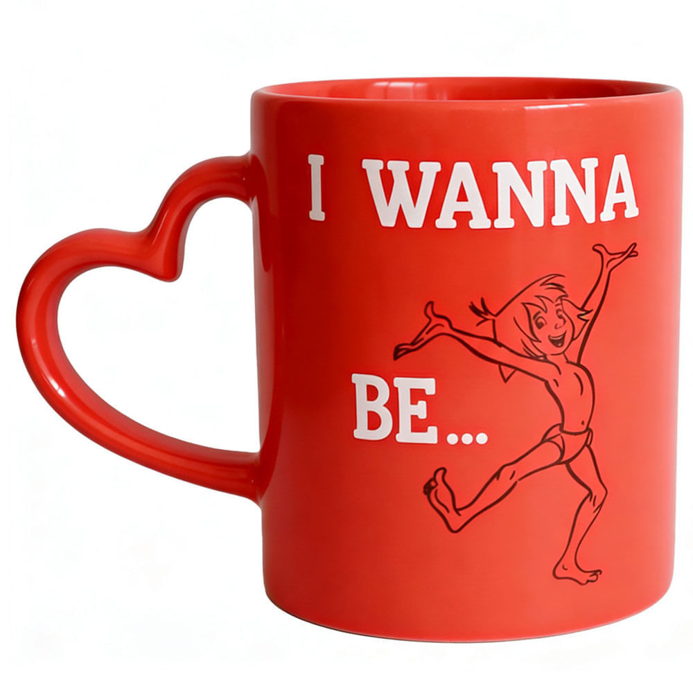 Mug DISNEY Asa Corazon Fucsia Peter Pan 350ml