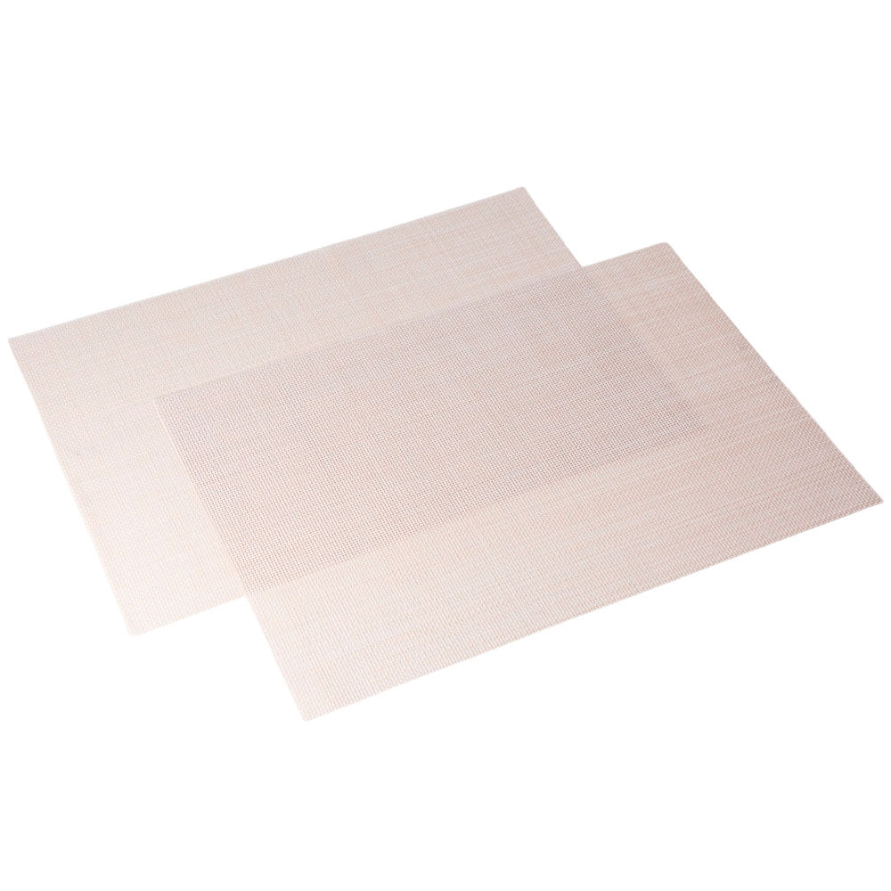 Set de Individuales VIVA HOME Pvc Beige 2un