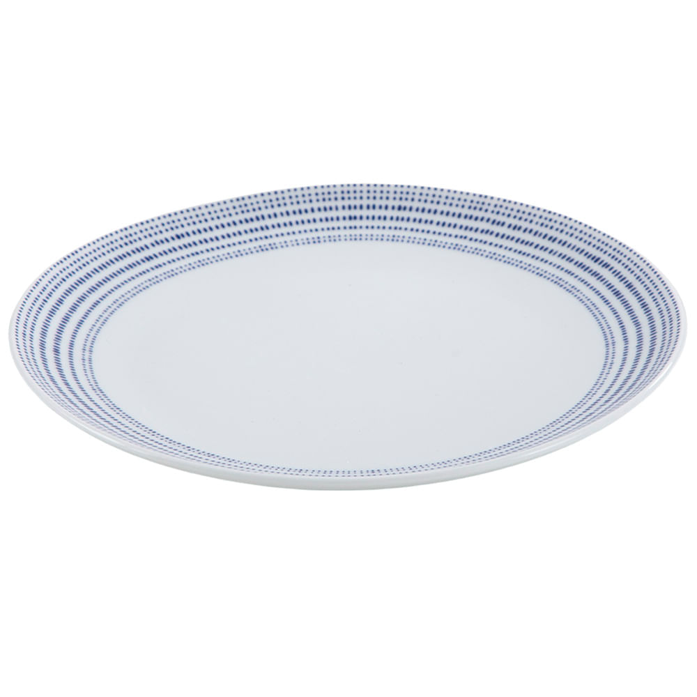 Plato DECO HOME Postre 19.5cm Santorini