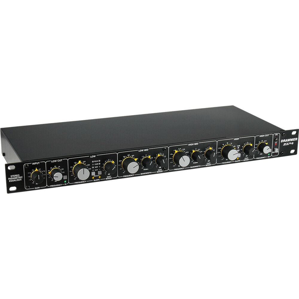 Drawmer 1974 Ecualizador Paramétrico Estéreo de Cuatro Bandas para Estudios de Grabación Profesional 1752074-REG Drawmer 1974 Ecualizador Paramétrico Estéreo de Cuatro Bandas para Estudios de Grabación Profesional 1752074-REG
