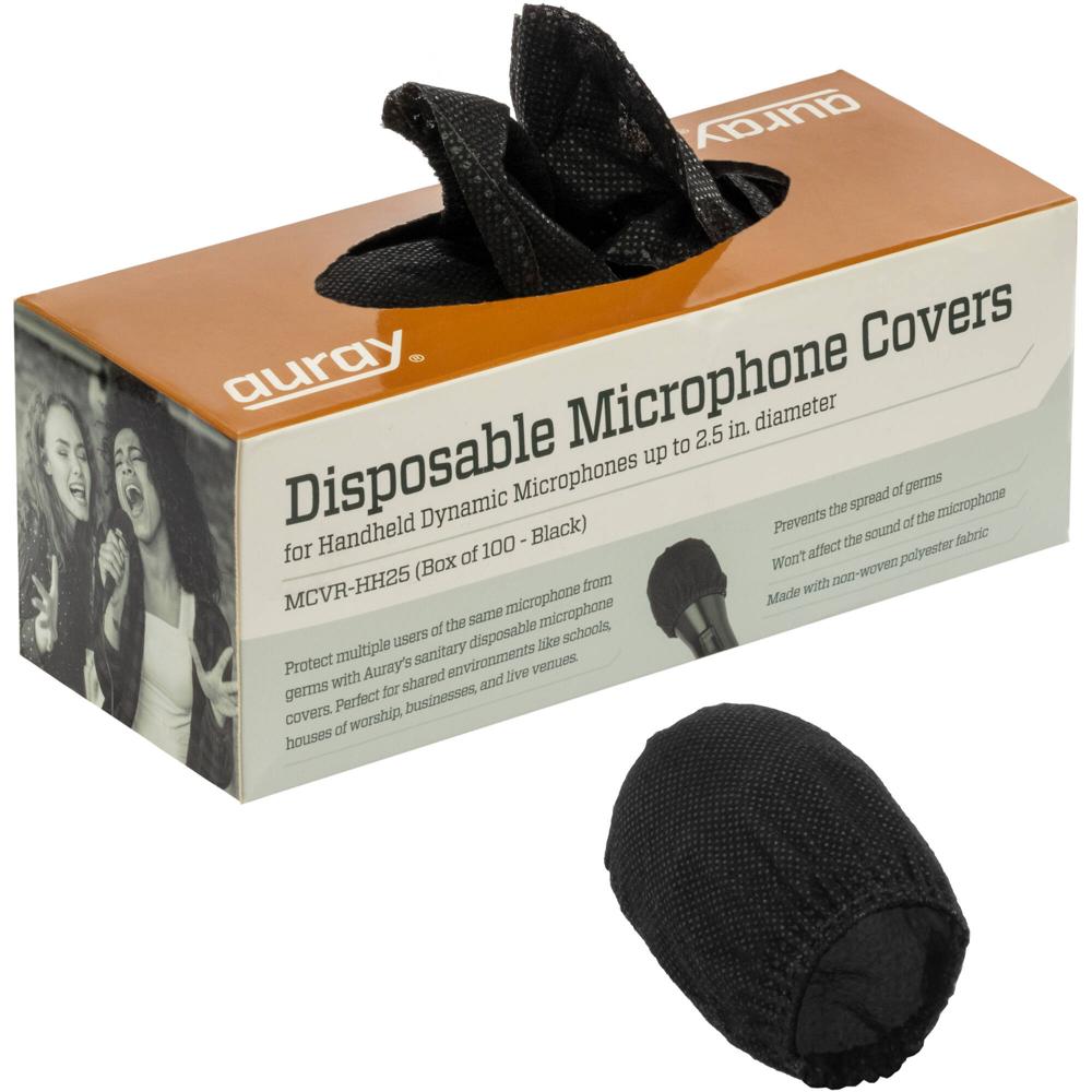 Cubiertas Desechables Auray para Micrófonos de Mano (100 Cubiertas) - Protección Sanitaria, Dispensa 1585975-REG Cubiertas Desechables Auray para Micrófonos de Mano (100 Cubiertas) - Protección Sanitaria, Dispensa 1585975-REG