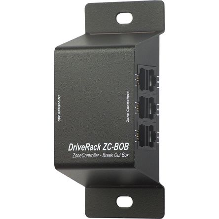 dbx ZC-Bob Caja de Conexiones Montada en Pared para Instalaciones de Cableado en Casa y Cableado Par 1452996-REG