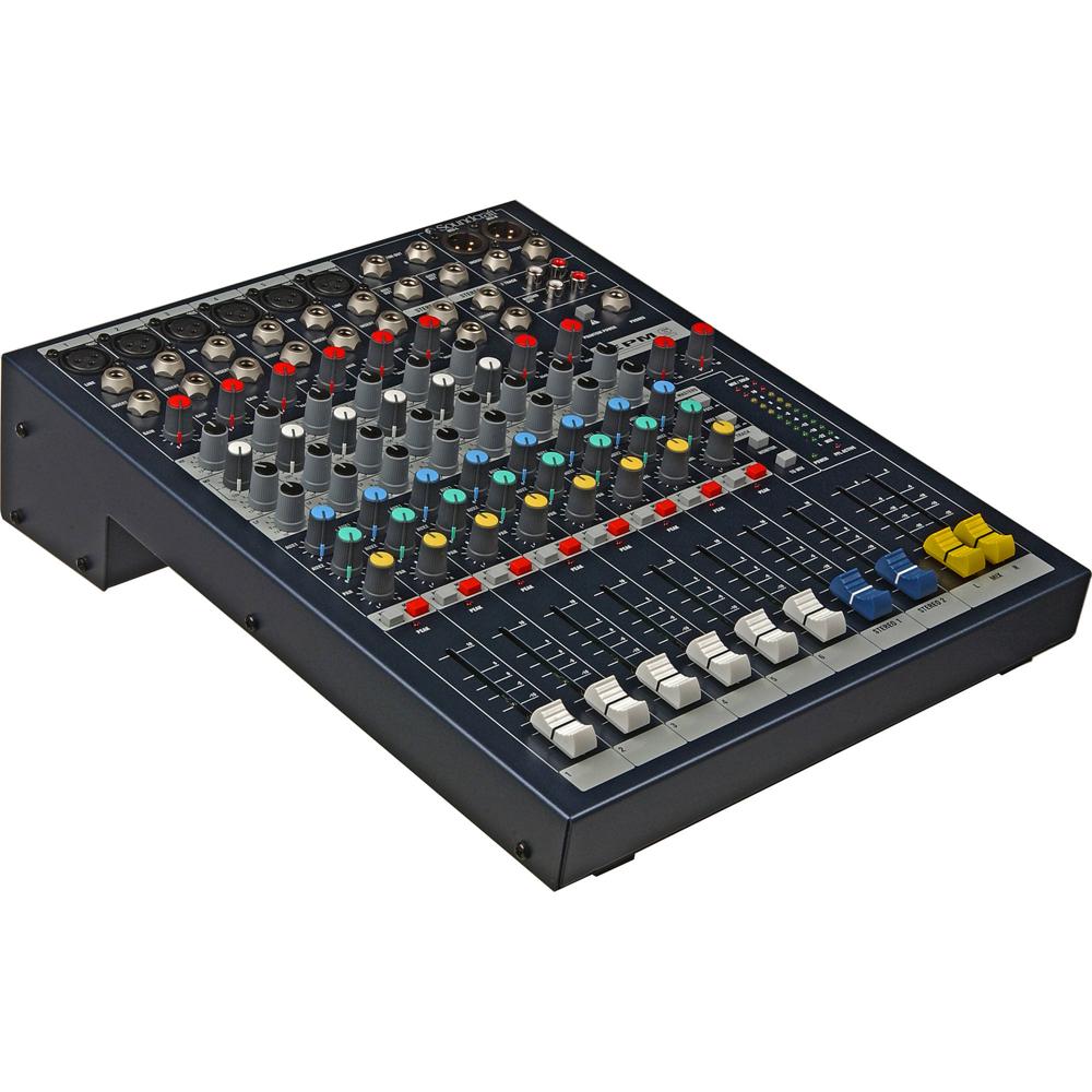 Consola de Audio Soundcraft EPM 6 - 6 Canales Mono + 2 Estéreo, 6 Preamplificadores de Micrófono GB3 421738-REG Consola de Audio Soundcraft EPM 6 - 6 Canales Mono + 2 Estéreo, 6 Preamplificadores de Micrófono GB3 421738-REG