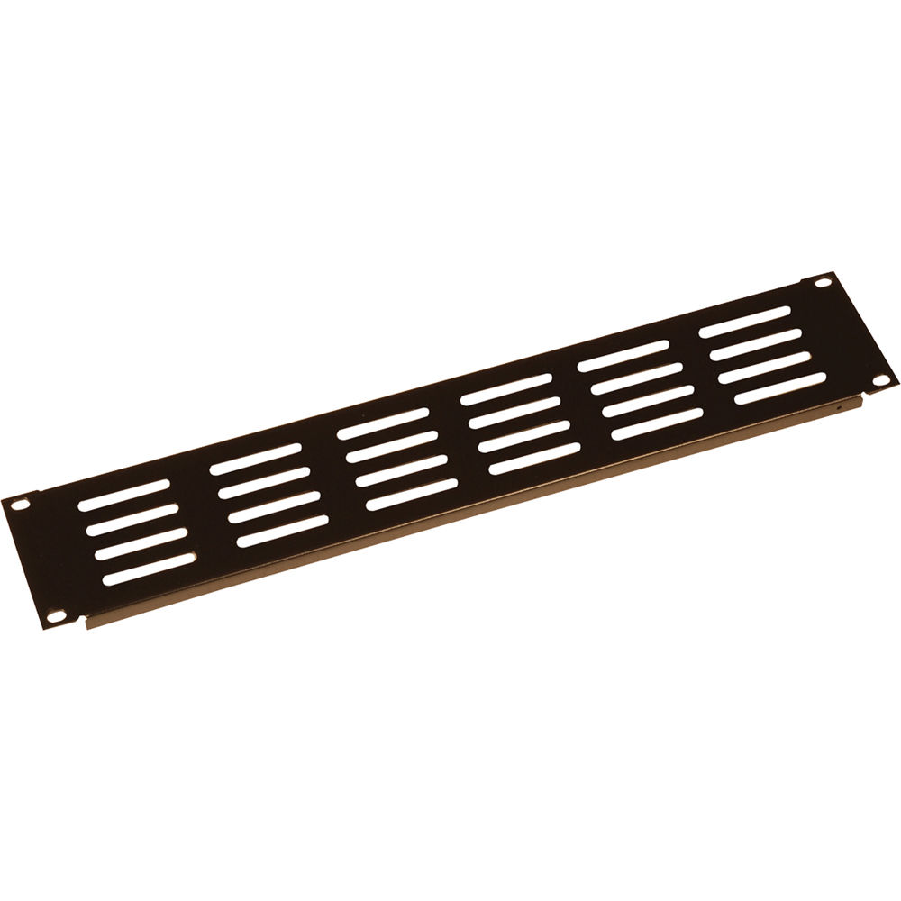Gator Rackworks Panel Ranurado de Acero de 1.2mm (2 RU) - Construcción de Acero de 16-Gauge, Acabado 1132815-REG Gator Rackworks Panel Ranurado de Acero de 1.2mm (2 RU) - Construcción de Acero de 16-Gauge, Acabado 1132815-REG