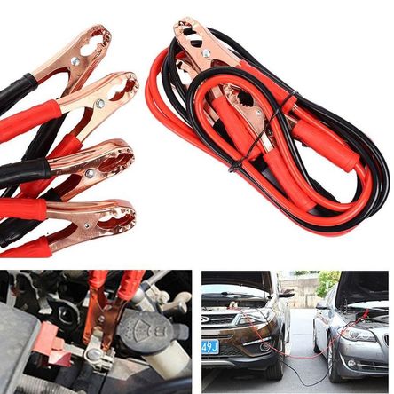 Arrancador Batería Automotriz Auto Pasa Corriente 500A 150cm Multicolor Arrancador Batería Automotriz Auto Pasa Corriente 500A 150cm Multicolor