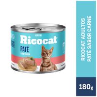 Alimento Húmedo para Gato RICOCAT Gatito Sabor Carne Lata 180g