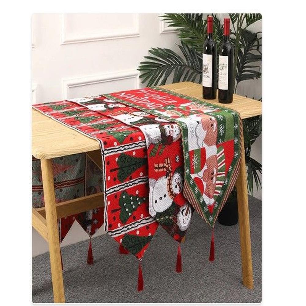 camino  de mesa navidad tendencia