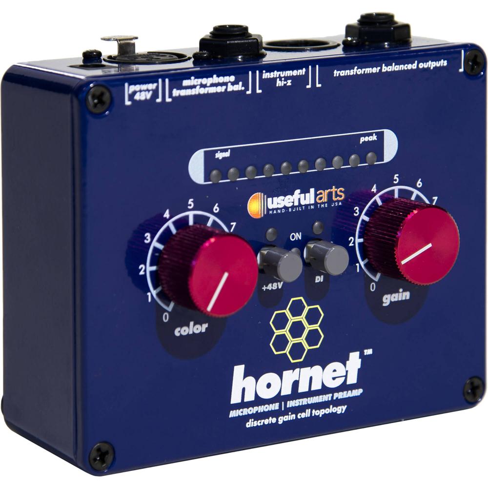 Micrófono/Preamp Compacto Useful Arts Audio Hornet: Alta Ganancia, Distorsión Armónica Variable, Dis 1601434-REG Micrófono/Preamp Compacto Useful Arts Audio Hornet: Alta Ganancia, Distorsión Armónica Variable, Dis 1601434-REG