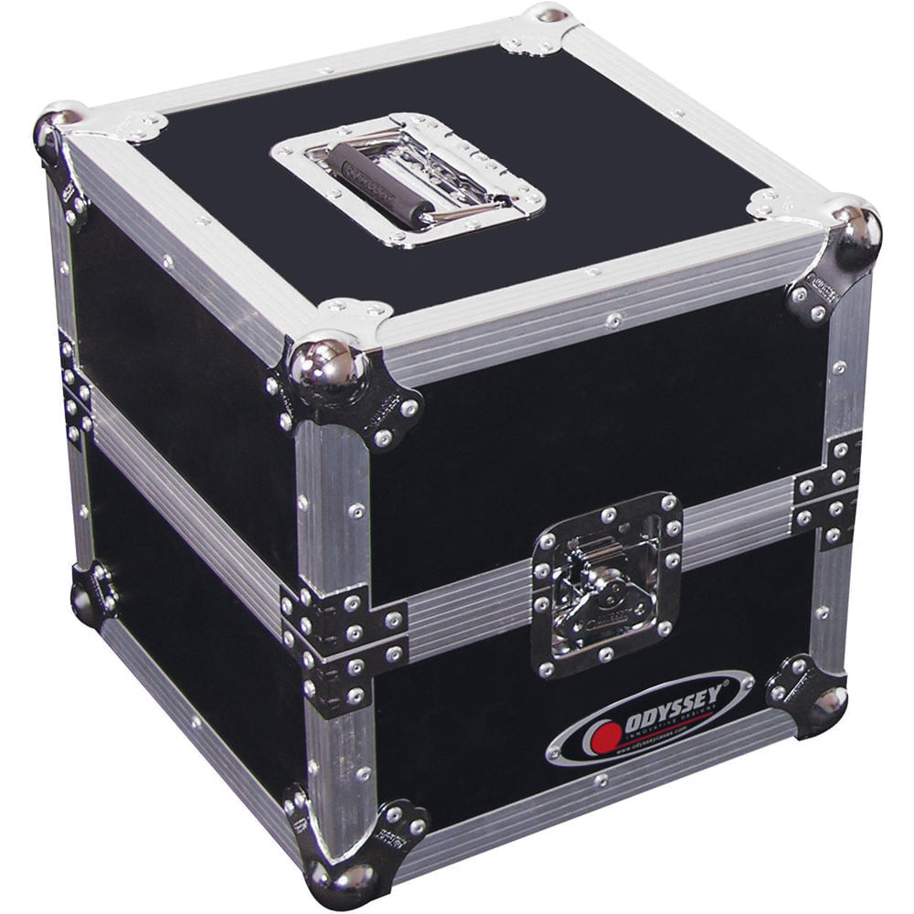 Odyssey FZLP80 Flight Zone ATA Case para 80 Discos de Vinilo con Tapa Desmontable y Esquinas de Acer 550208-REG Odyssey FZLP80 Flight Zone ATA Case para 80 Discos de Vinilo con Tapa Desmontable y Esquinas de Acer 550208-REG