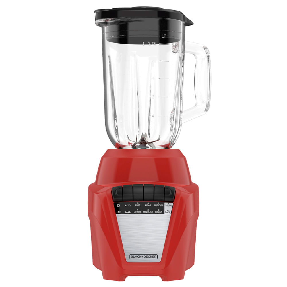 Licuadora BLACK+DECKER 1.25L BL0876-1RDCL Rojo
