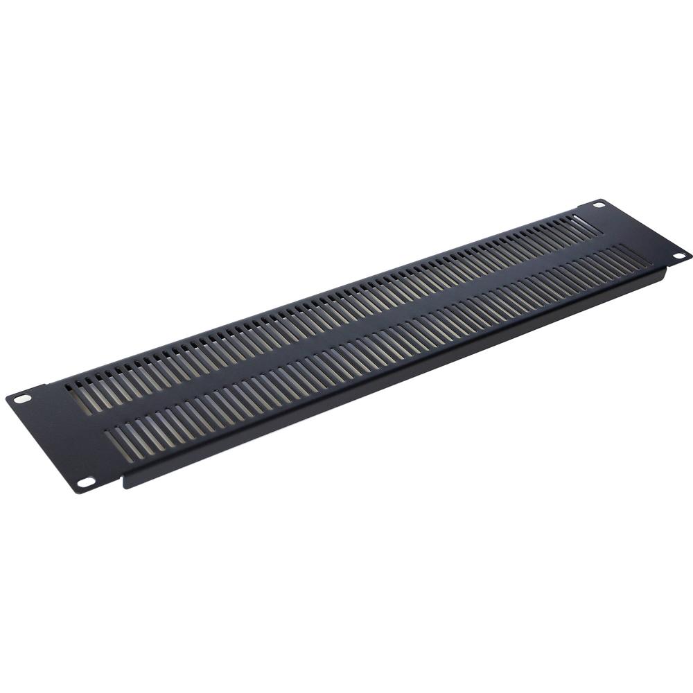 Panel de Relleno Ventilado en Blanco de Video Mount Products (2 RU) - Construcción de Acero Templado 1760335-REG Panel de Relleno Ventilado en Blanco de Video Mount Products (2 RU) - Construcción de Acero Templado 1760335-REG