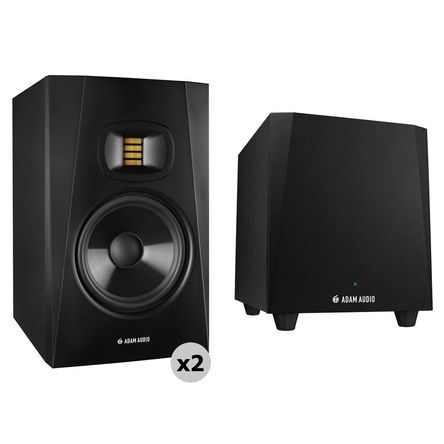 Monitores Activos Nearfield Adam Professional Audio T7V T-Series con Subwoofer de 130W - Kit de Estu 1733289-REG