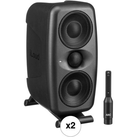 Monitores de Estudio Compactos IK Multimedia iLoud MTM (Negro, Par) - Dos Woofers de Polipropileno d 1654253-REG